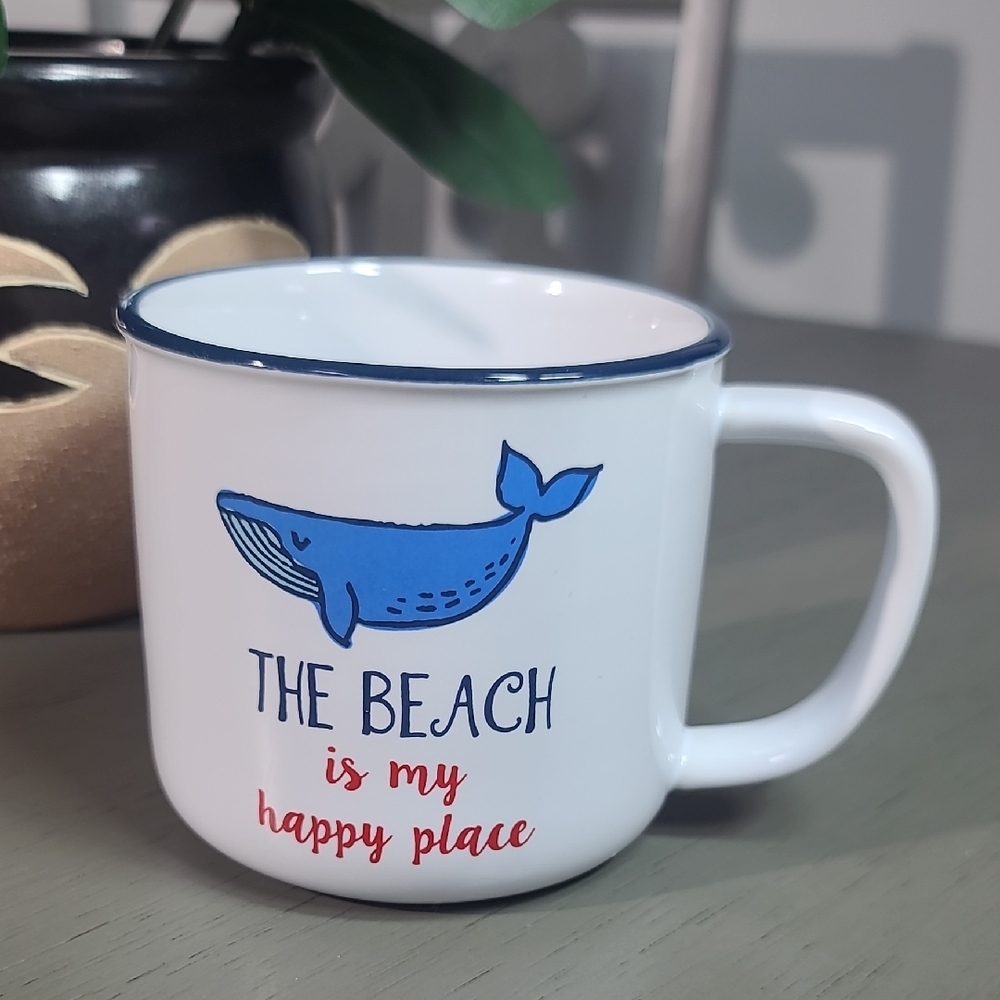 Pavillion WE☆PEOPLE The Beach Is My Happy Place Coffee Mug 17oz